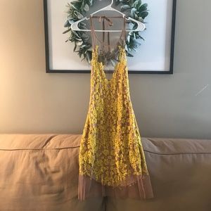 For Love And Lemons Flower Lace Dress